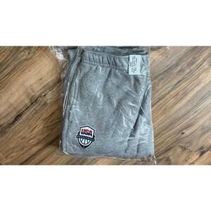 Nike USA Olympic Basketball Team Issued Men's Practice Fleece Pants
